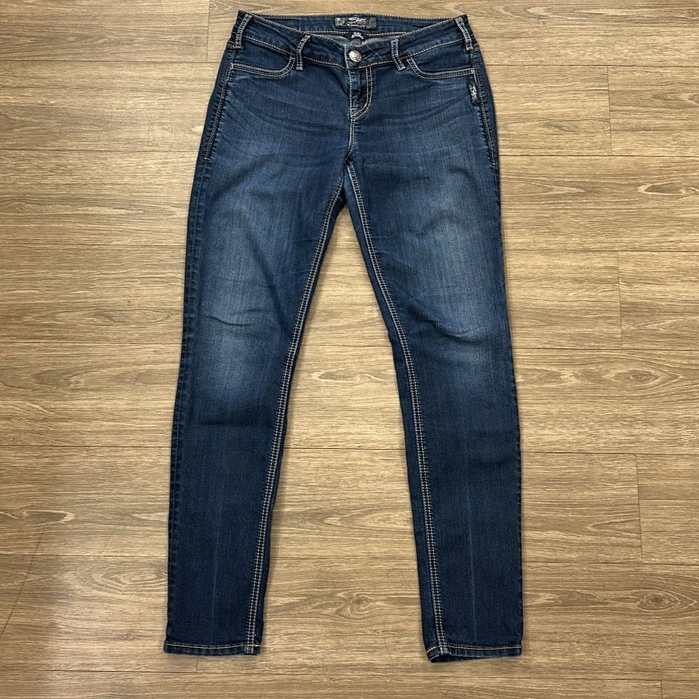Silver Jeans Women’s Dark Blue Jeggings - Picture 5 of 7